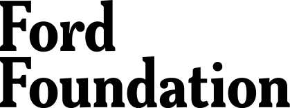 Ford Foundation logo reads the organization name in black text.