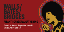 information about program with graphic of Angela Davis