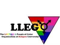 logo for LLEGO with rainbow triangle