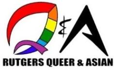 logo for Rutgers Queer & Asian